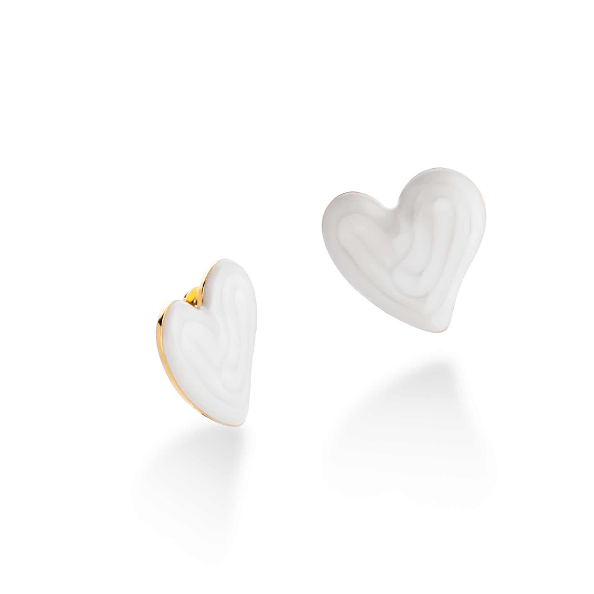 Arete corazon esmaltado 25mm