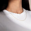 Cadena ajustable eslabon rectangular 50cm