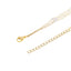 Collar triple con perlas 11mm