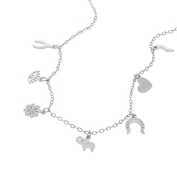 Collar figuras de la suerte 45cm