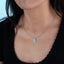 Collar de trebol esmaltado 45-50cm