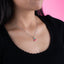 Collar de cerezas esmaltadas 45-50cm