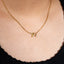 Collar de colibri 11mm con cristal 45-50cm
