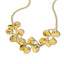 Collar de hojas con textura lineal 45-50cm