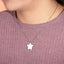Collar de estrella lisa 50-55cm