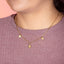 Collar caracol concha de mar 45-50cm