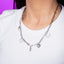 Collar dije hongo corazon herradura 50-55cm