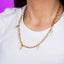 Collar con dijes de llave 50-55cm