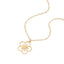 Collar dije de flor calada 45-50cm