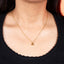 Collar letra a bombacho liso 45-50cm