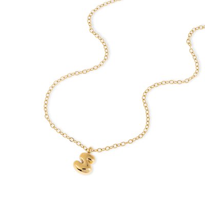Collar de letra bombacha lisa 45-50cm