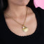 Collar torzal con concha de mar perla 65-70cm