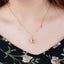 Collar C/Birrete De Graduacion Y Corazon C/Cristal 45-50Cm/11Mm