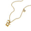 Collar C/Birrete De Graduacion Y Corazon C/Cristal 45-50Cm/11Mm