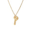 Collar de llave corazon calado 45-50cm