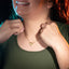 Collar de corazon liso 45-50cm
