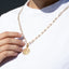 Collar medalla cosmica 65cm