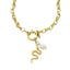 Collar serpiente perla de rio 50cm