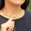 Collar de eslabones con broche t 45cm