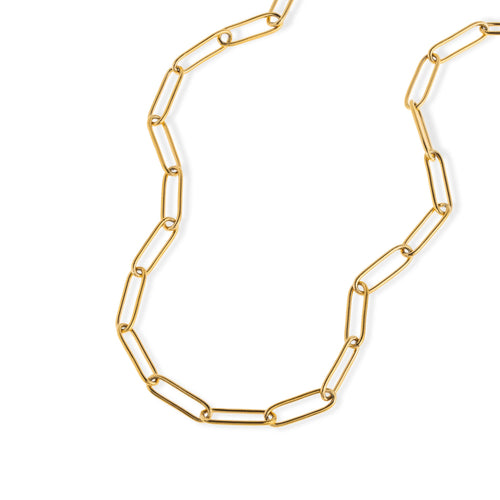 Collar de eslabones con broche t 45cm