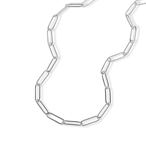 Collar de eslabones con broche t 45cm