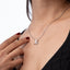 Collar ajustable de colibri tridimensional 65cm