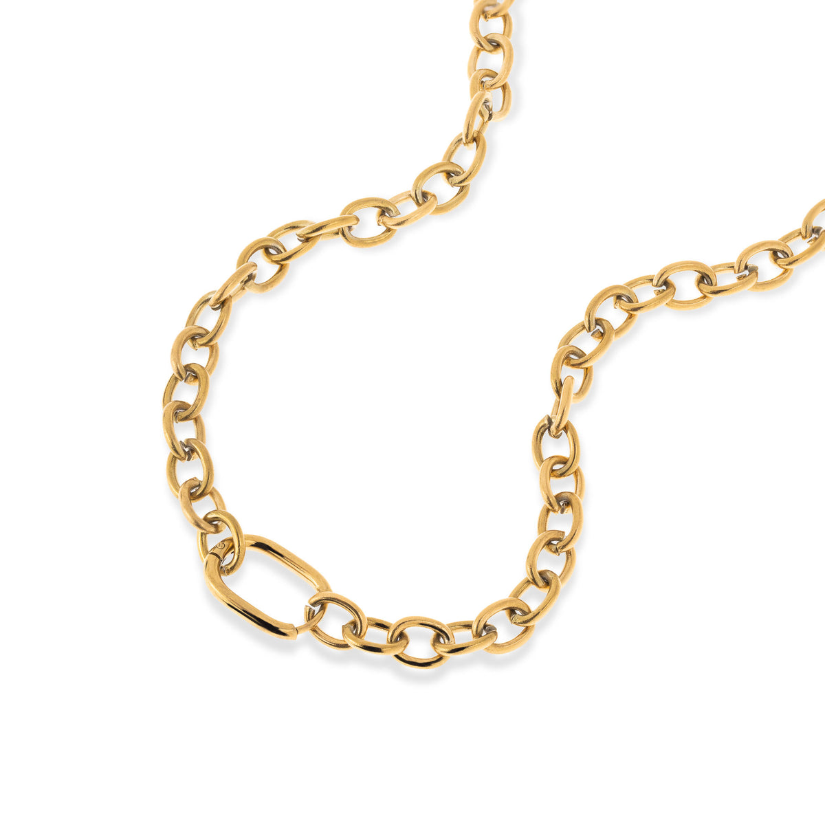 Collar de eslabones ovalados 50cm