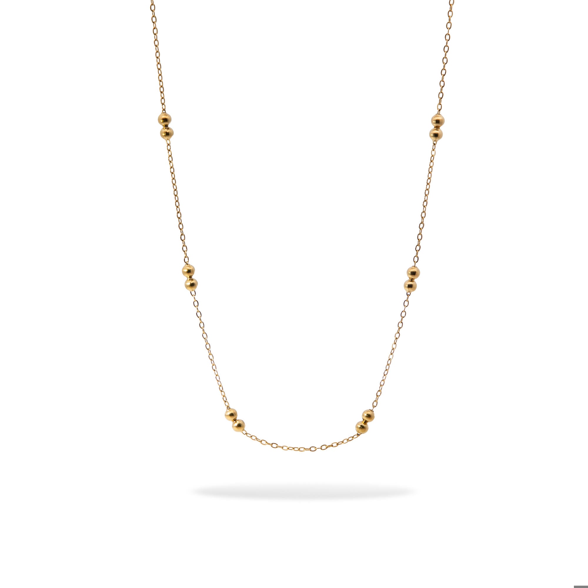 Collar balines lisos  50cm