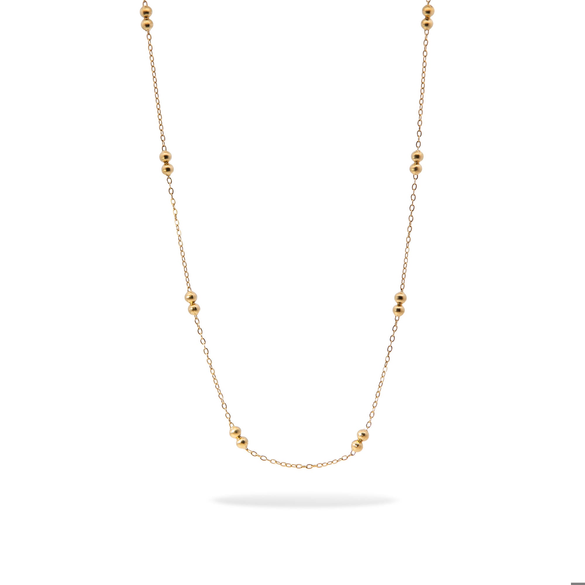 Collar balines lisos  60cm