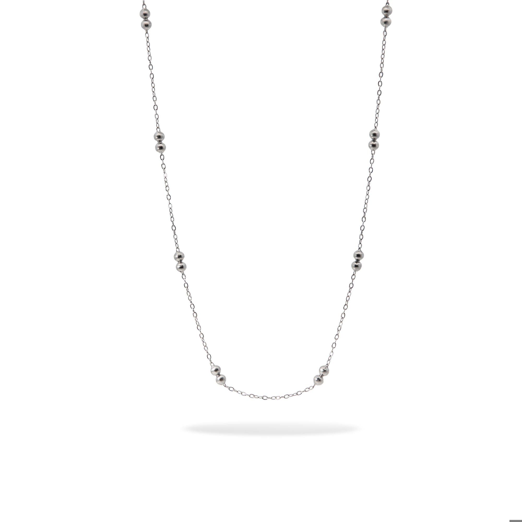 Collar balines lisos  60cm