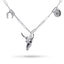 Collar dije cabeza de toro sombrero vaquero y herradura 55-60cm