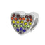 Charm Corazon Pride con Cristal 9MM