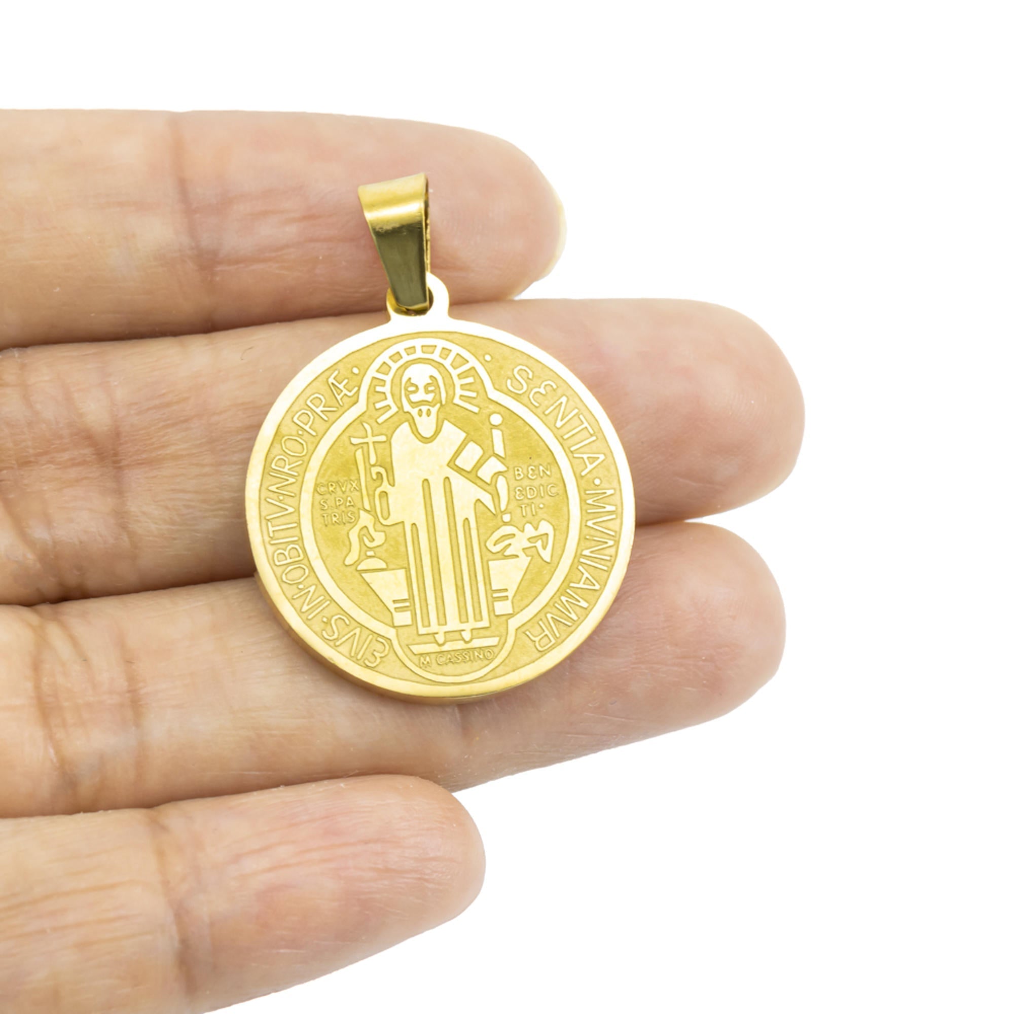 Medalla de San Benito 23mm