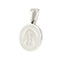 Medalla rostro virgen de guadalupe texturizada 14mm