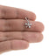Charm de trebol con cristal 10mm