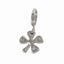 Charm de trebol con cristal 10mm