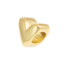 Charm de corazon liso 10mm