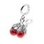 Charm cerezas esmaltadas 13mm
