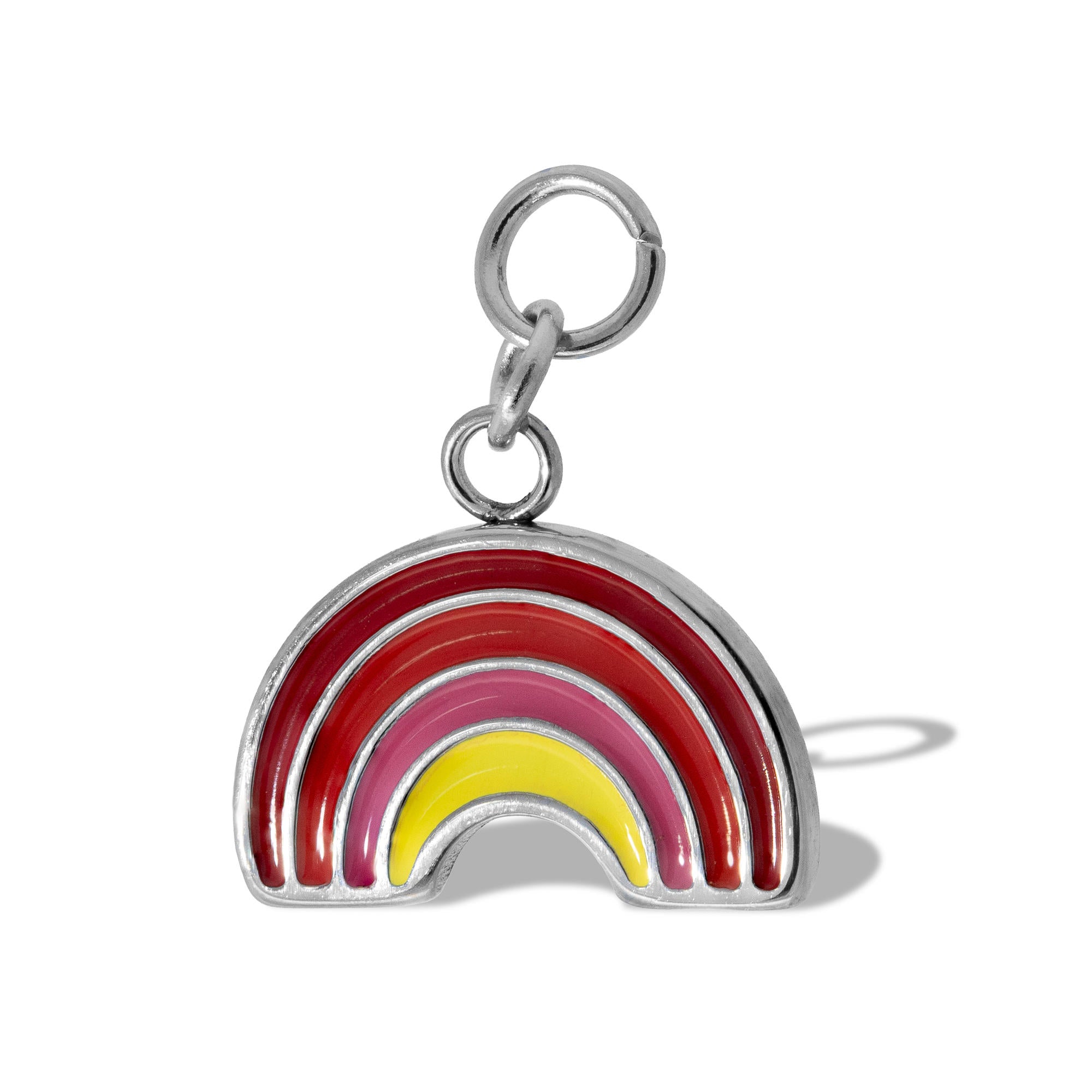 Dije de arcoiris esmaltado 15mm