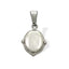 Medalla oval virgen de guadalupe cristales 16mm