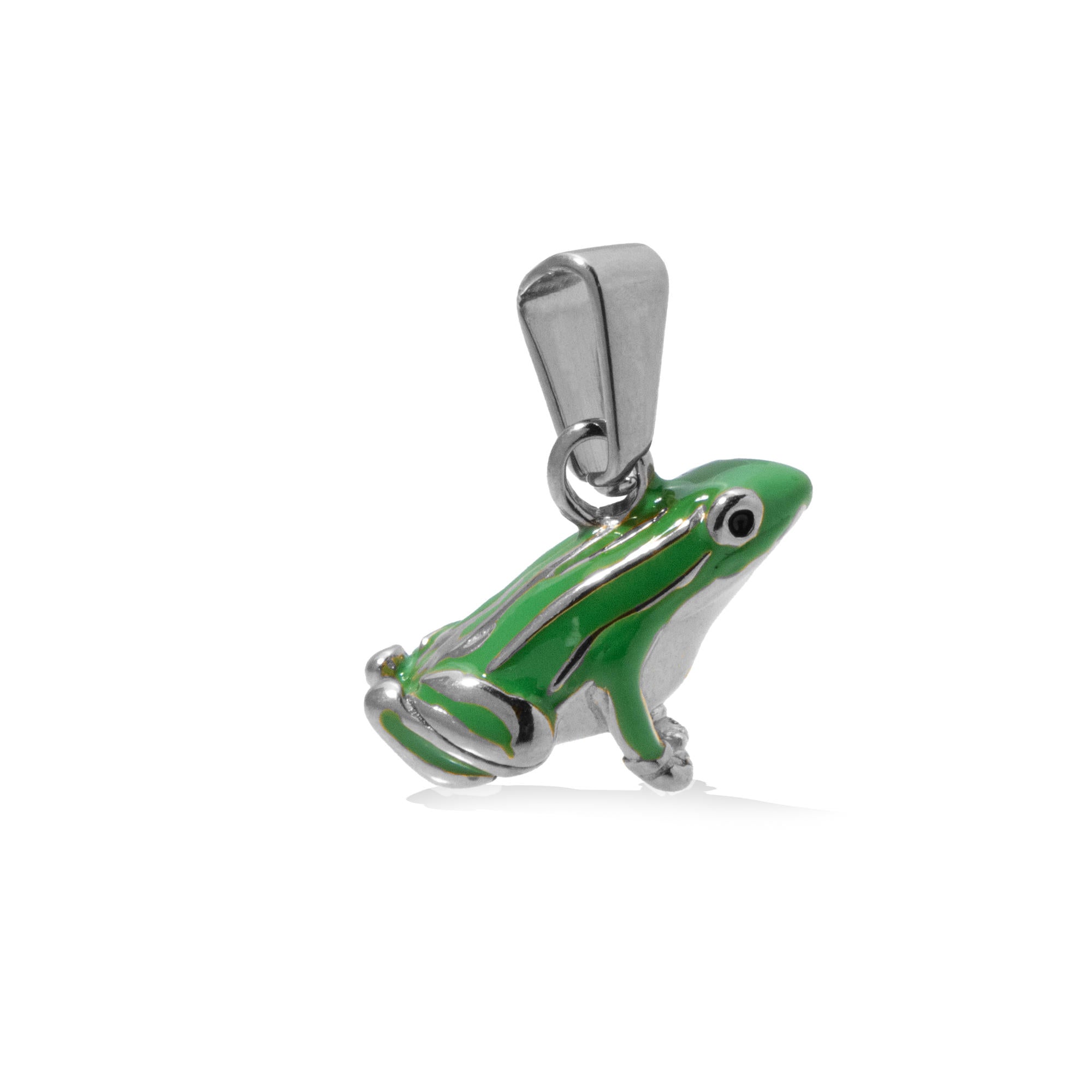 Dije de rana esmaltada 17mm