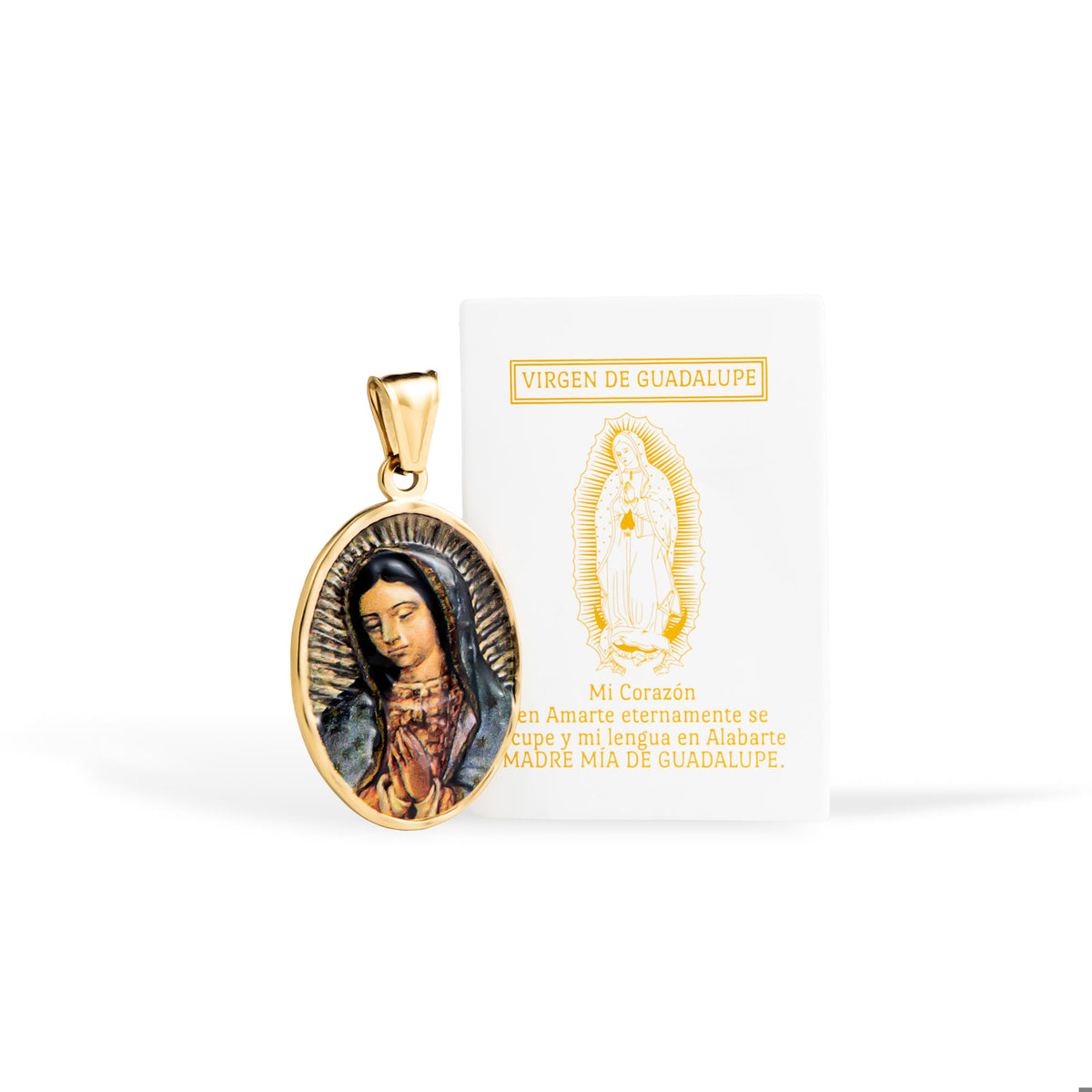Dije de la Virgen de Guadalupe 47mm