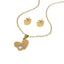 Juego corazon con cristal 44cm