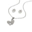 Juego corazon con cristal 44cm
