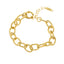 Pulsera Eslabon Largo con Broche T 15CM DORADO