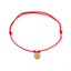 Pulsera de hilo ajustable medalla san benito 8mm