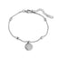 Pulsera cola de raton medalla de san benito 17-21cm