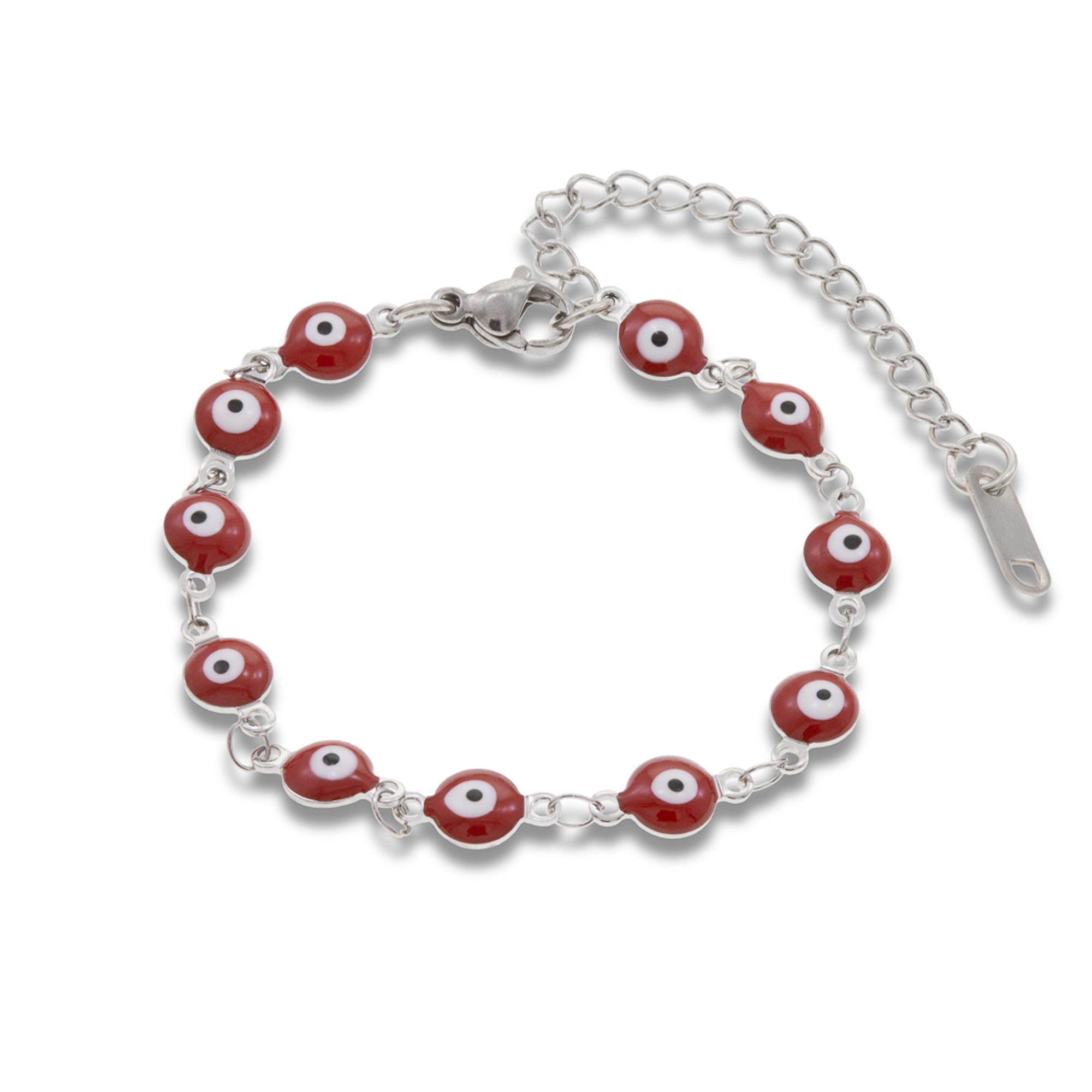 Pulsera de ojo turco rojo 15-20cm