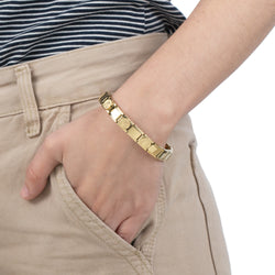 Brazalete italiano con medalla de San Benito 9mm