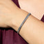 Pulsera barbada doble 21cm